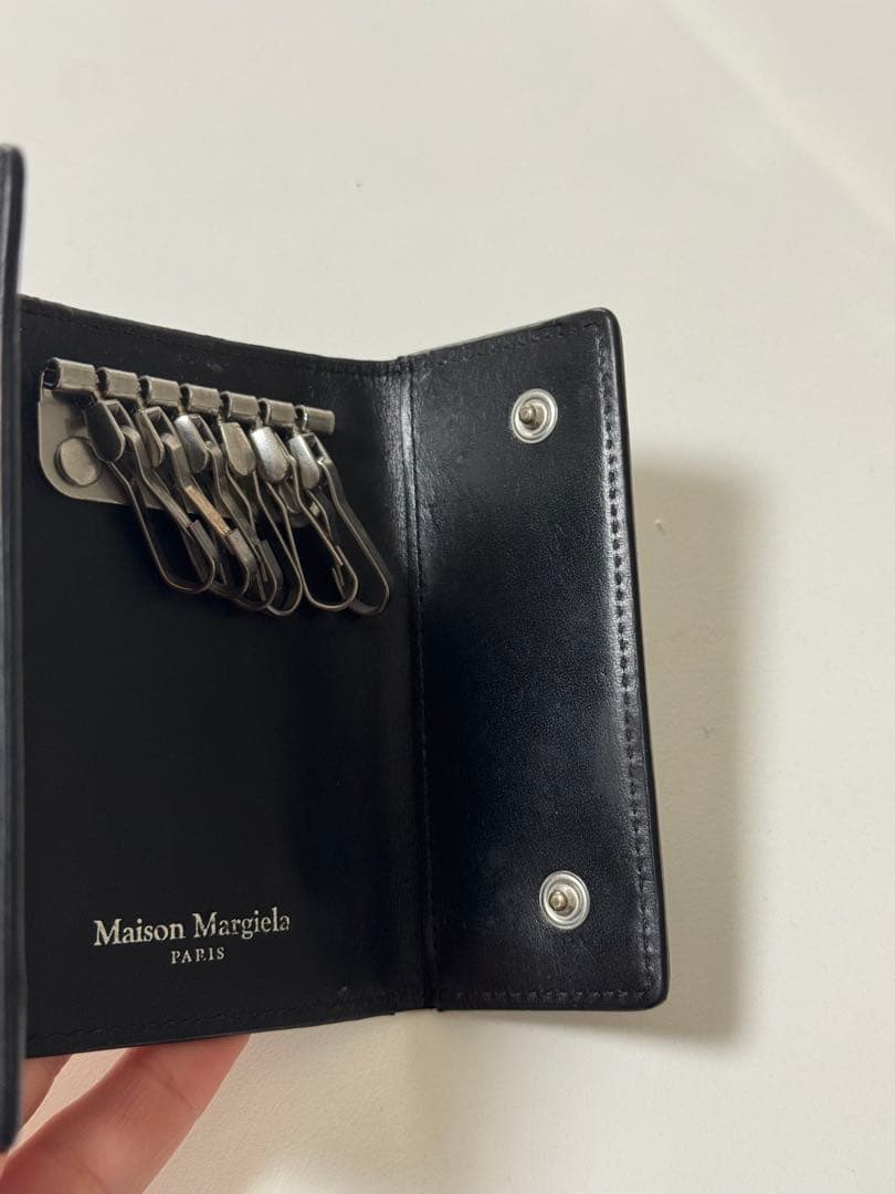 H*M様 Maison Margiela 6連キーケース ブラック