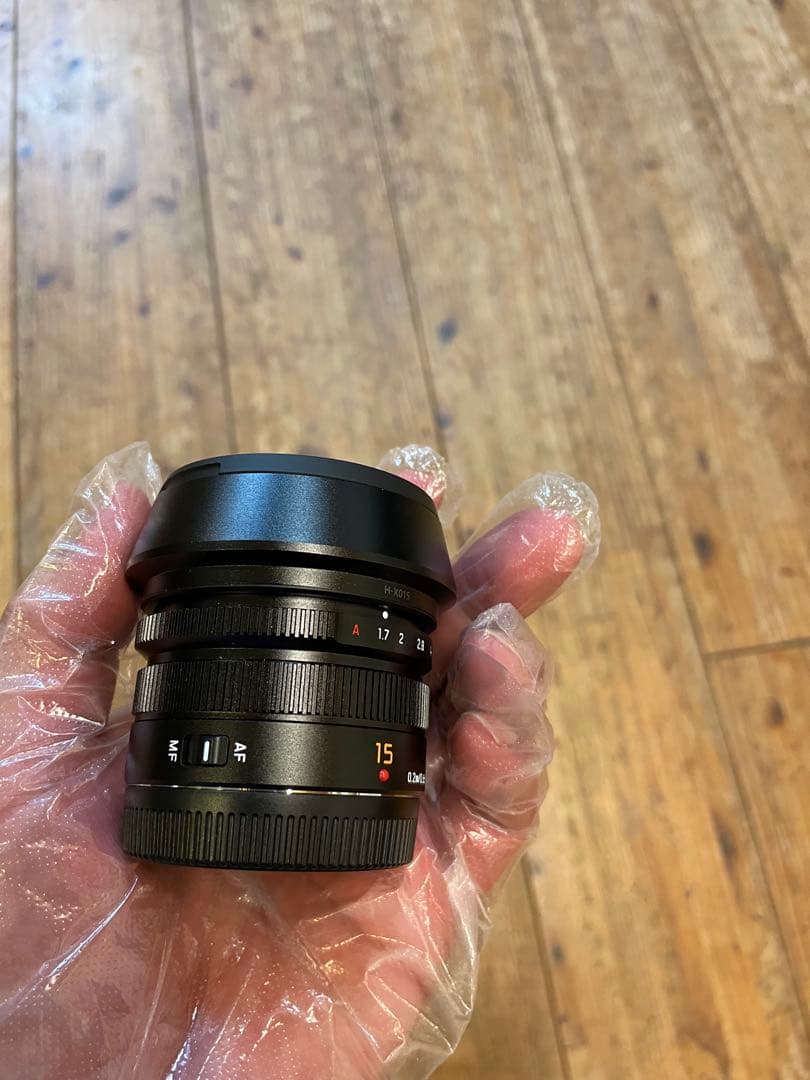 Panasonic Lumix 15mm F1.7 レンズ used