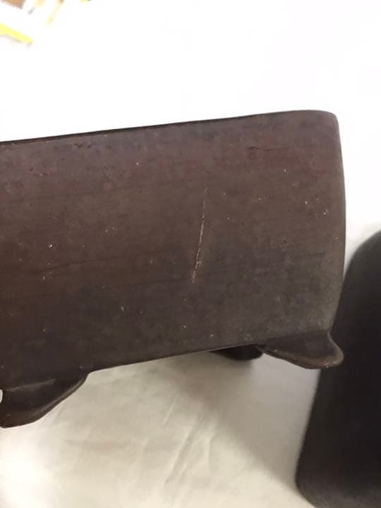 盆栽鉢　希少時代抜群常滑盆栽鉢佳山紫泥雲足正方鉢山野草寄せ植えサボテン植木鉢