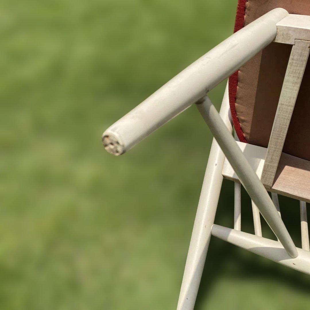 飛騨産業 オールドキツツキ ローガンチェア レッド 赤 レトロ