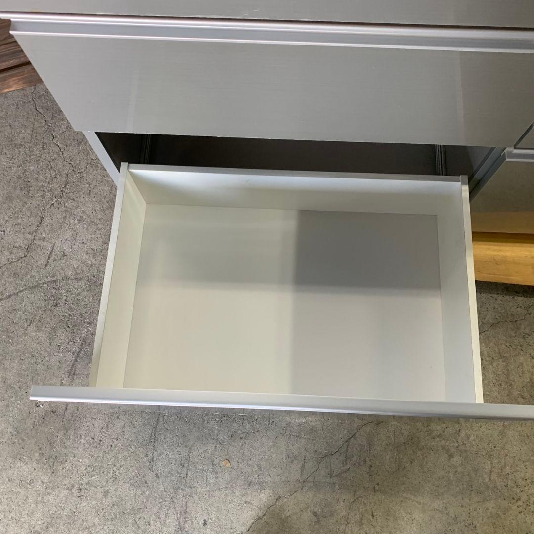 H682 キッチンボード キッチンカウンター 収納 幅1350mm