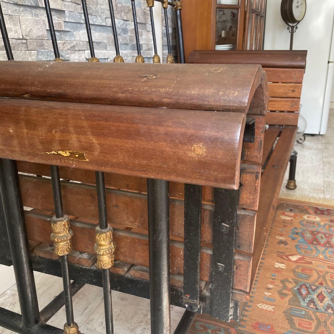 ‼️SALE開催‼️アンティーク　アイアンベンチ　椅子　イギリス