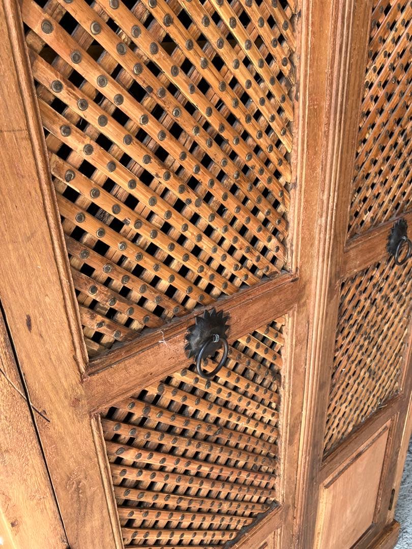 木製ラック・ウッドラック ARMOIRE PALISSANDRE - NEW DELHI TEAK