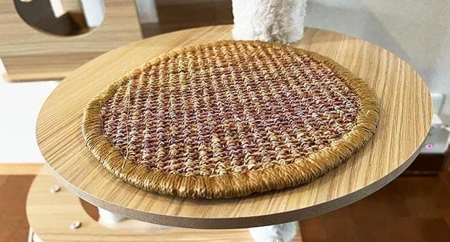 キャットタワー 木製 スリム 多頭飼い 据え置き 宇宙船 nkz06省スペース