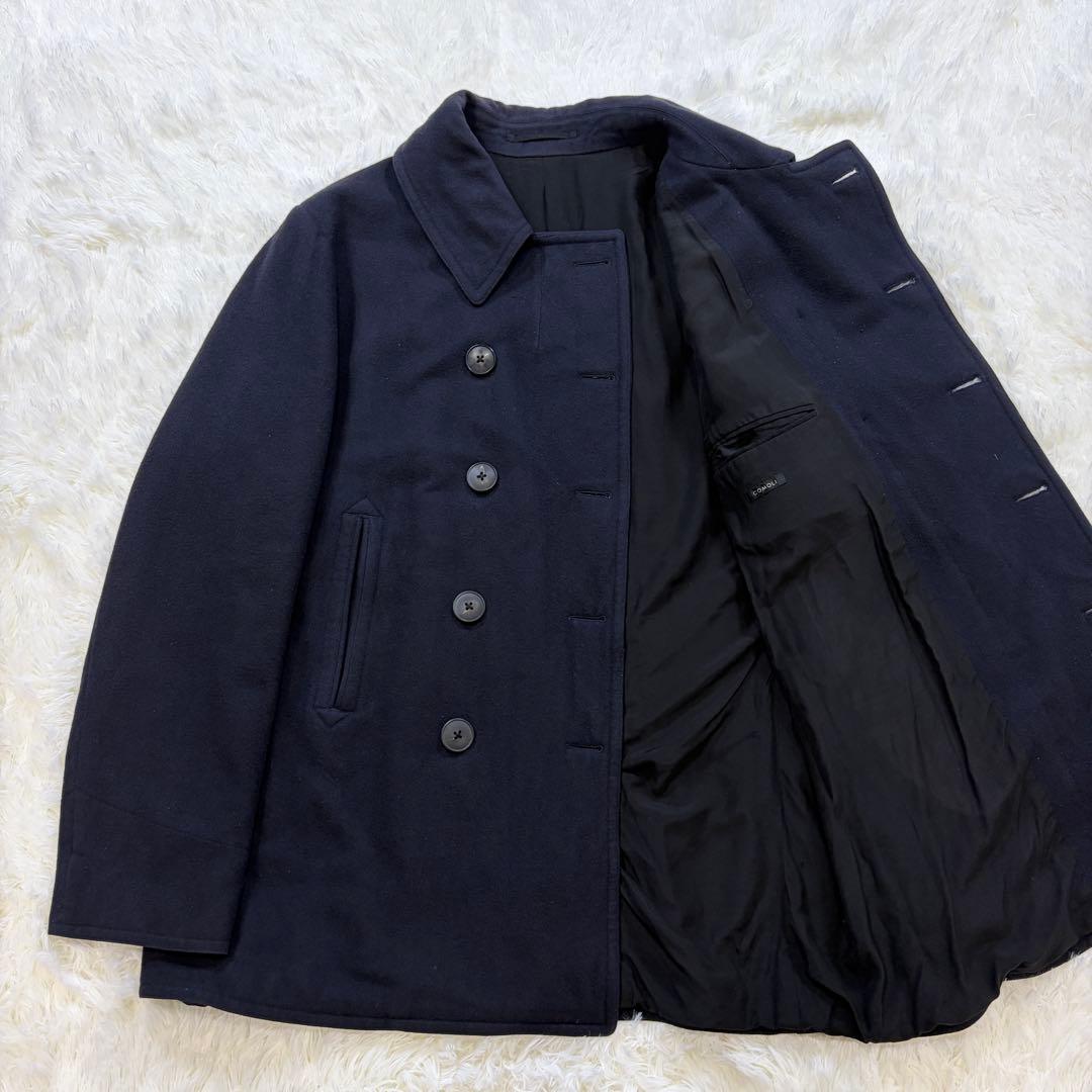 【カシミヤ100%】COMOLI 19AW ピーコート ネイビー L 定価20万