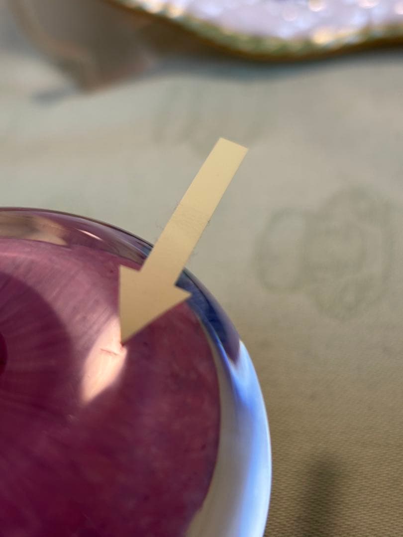 パースシャー　ジョン・ディーコン　ミルフィオリペーパーウェイト