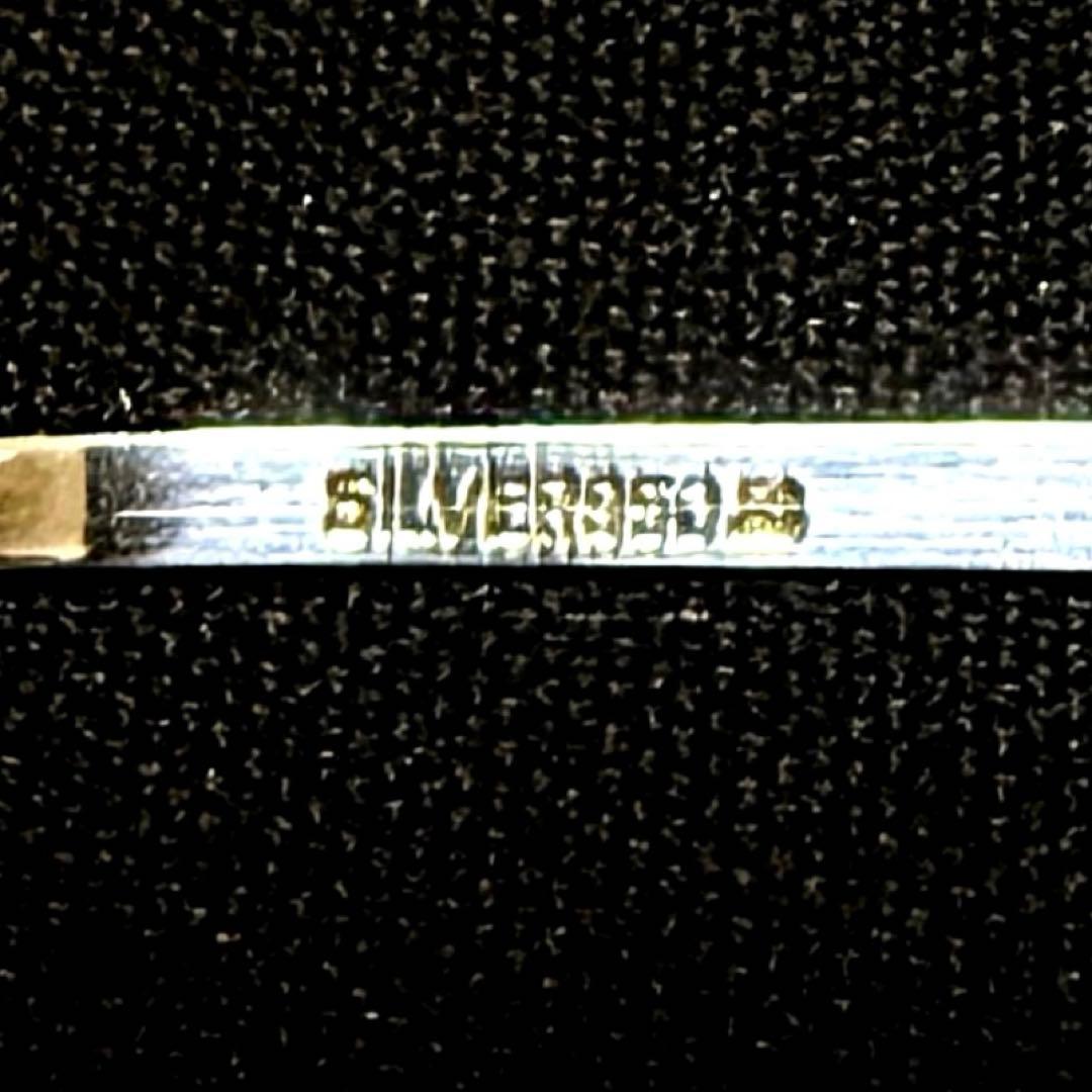 SILVER 950 シルバー 鳥 オウム図 11.7㎝ スプーン