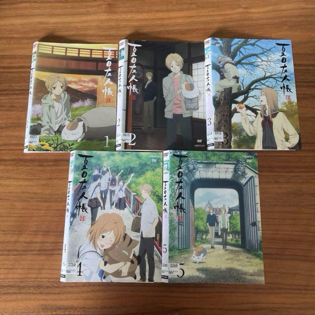 夏目友人帳　1〜6＋劇場版付き　DVD 33枚　全巻セット