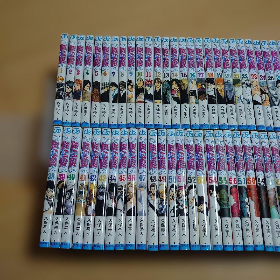 ブリーチ BLEACH 1〜74巻 全巻セット　初版多数あり