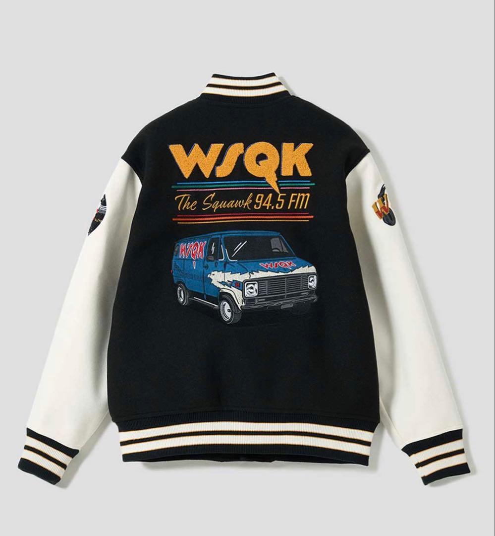 WSQK スタジャン ブラック/ホワイト