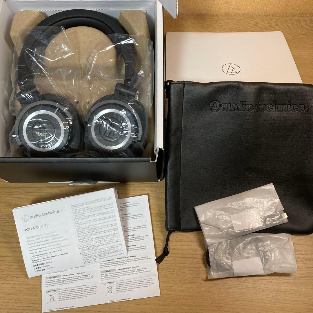 audio-technica ATH-M50xBT2 ワイヤレスヘッドホン　黒