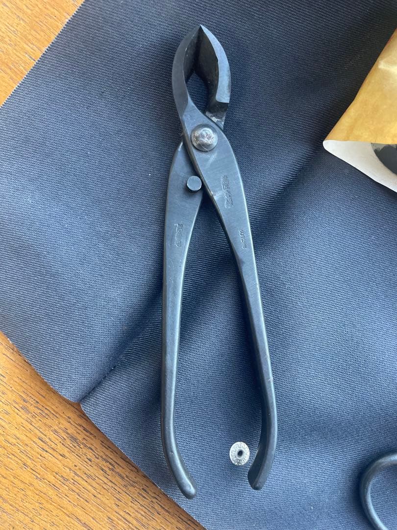 最高級 昌国 盆栽道具7点セット 未使用品 専用ケース、箱付き No. 331