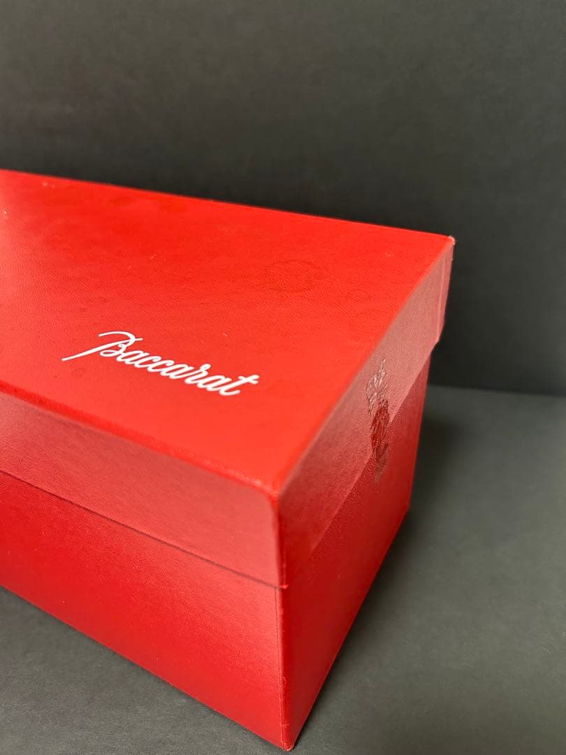Baccarat クリスタル花瓶 箱付き