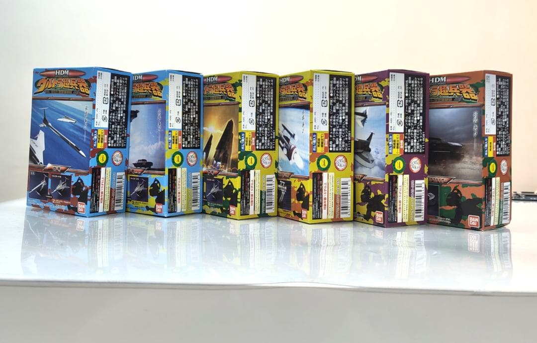 バンダイ HDMウルトラマン ウルトラ超兵器ウルトラ警備隊編 全6種セット