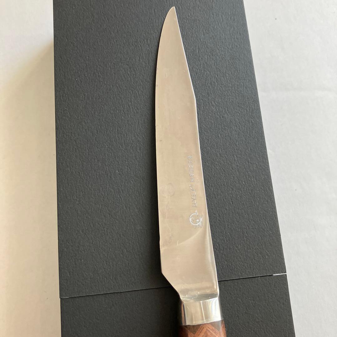 龍泉刃物　ナイフ YOSEGI SK06 箱根寄木細工