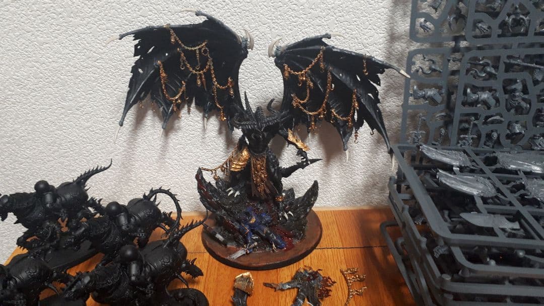 warhammer slave to darkness set 未組有 ジャンク