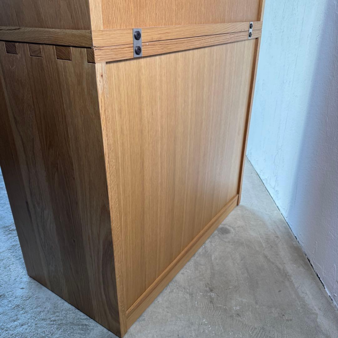 廃番 アクタス KLOSS 食器棚 オープンシェルフ 幅80 高さ178