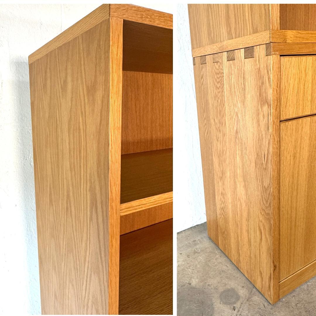 廃番 アクタス KLOSS 食器棚 オープンシェルフ 幅80 高さ178