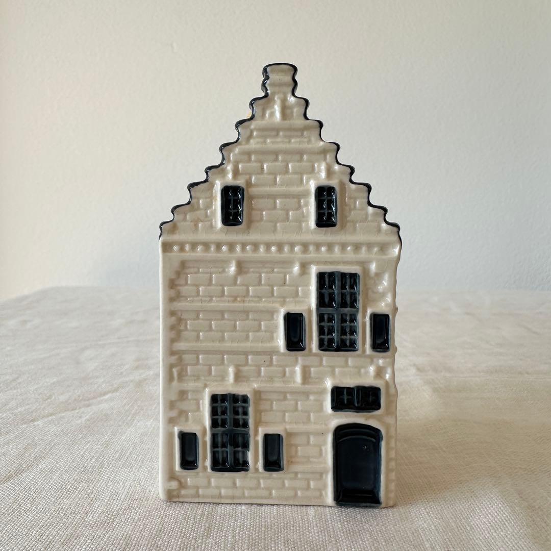 【KLMオランダ航空】デルフトブルーハウス4個セット(#51,58,70,82)