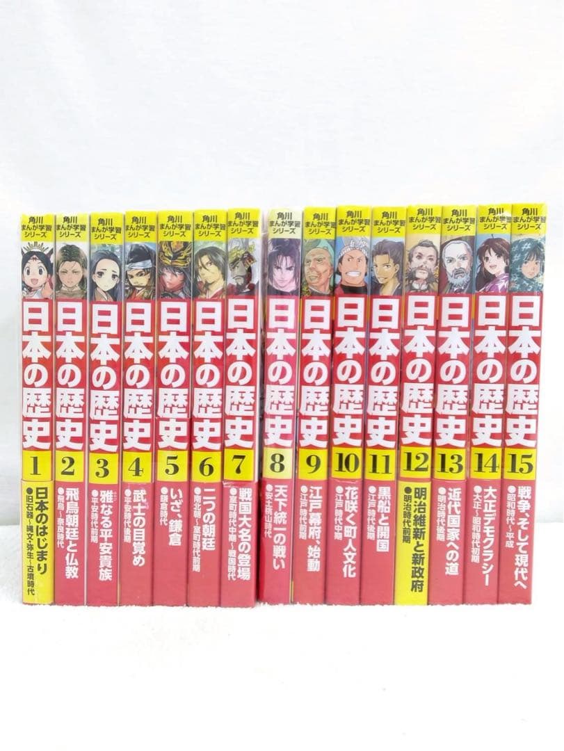 1012.08 日本の歴史全巻　角川コミック