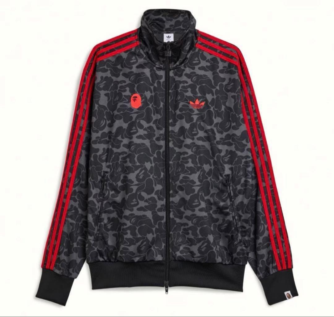 【希少】BAPE×adidas 25SS FIREBIRDジャージトラック