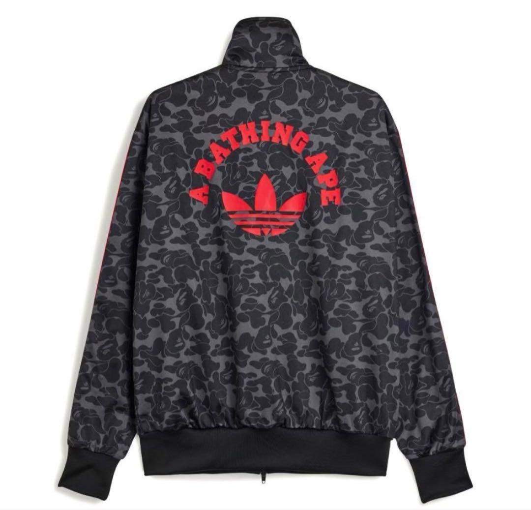 【希少】BAPE×adidas 25SS FIREBIRDジャージトラック