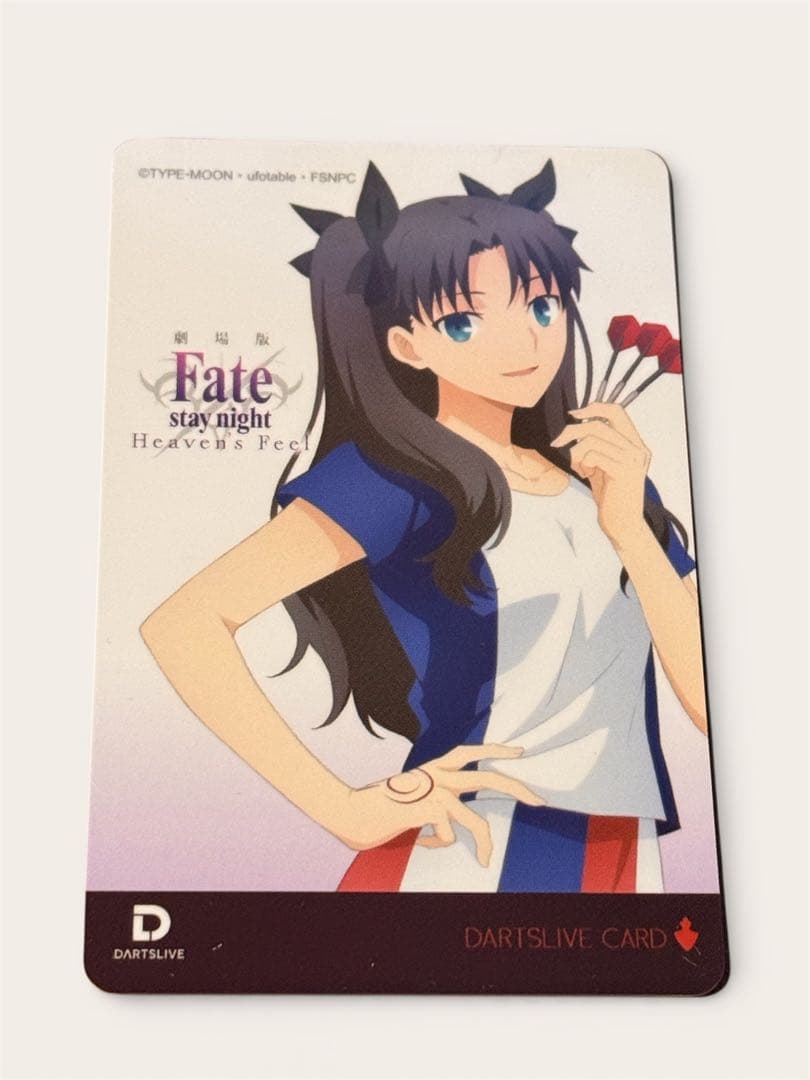 【レア】Fate 遠坂　凛　ダーツライブカード
