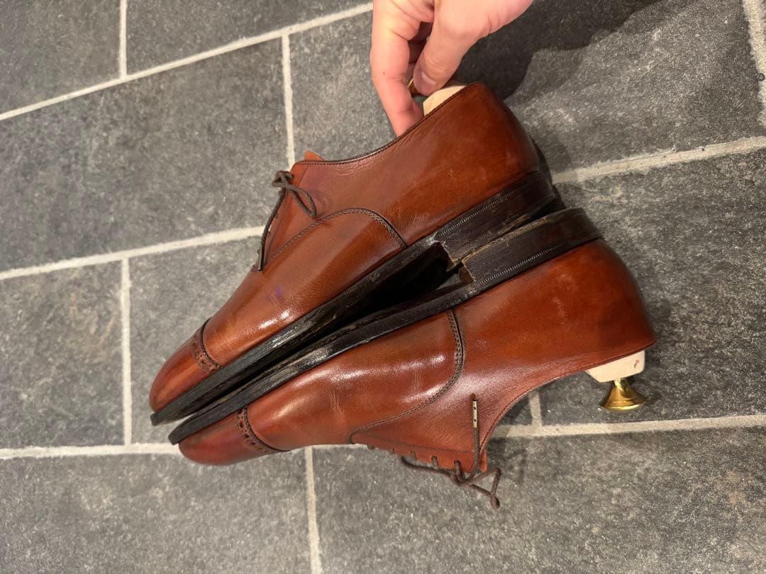 純正ツリーセット クロケット＆ジョーンズ BELGRAVE3 UK5.5