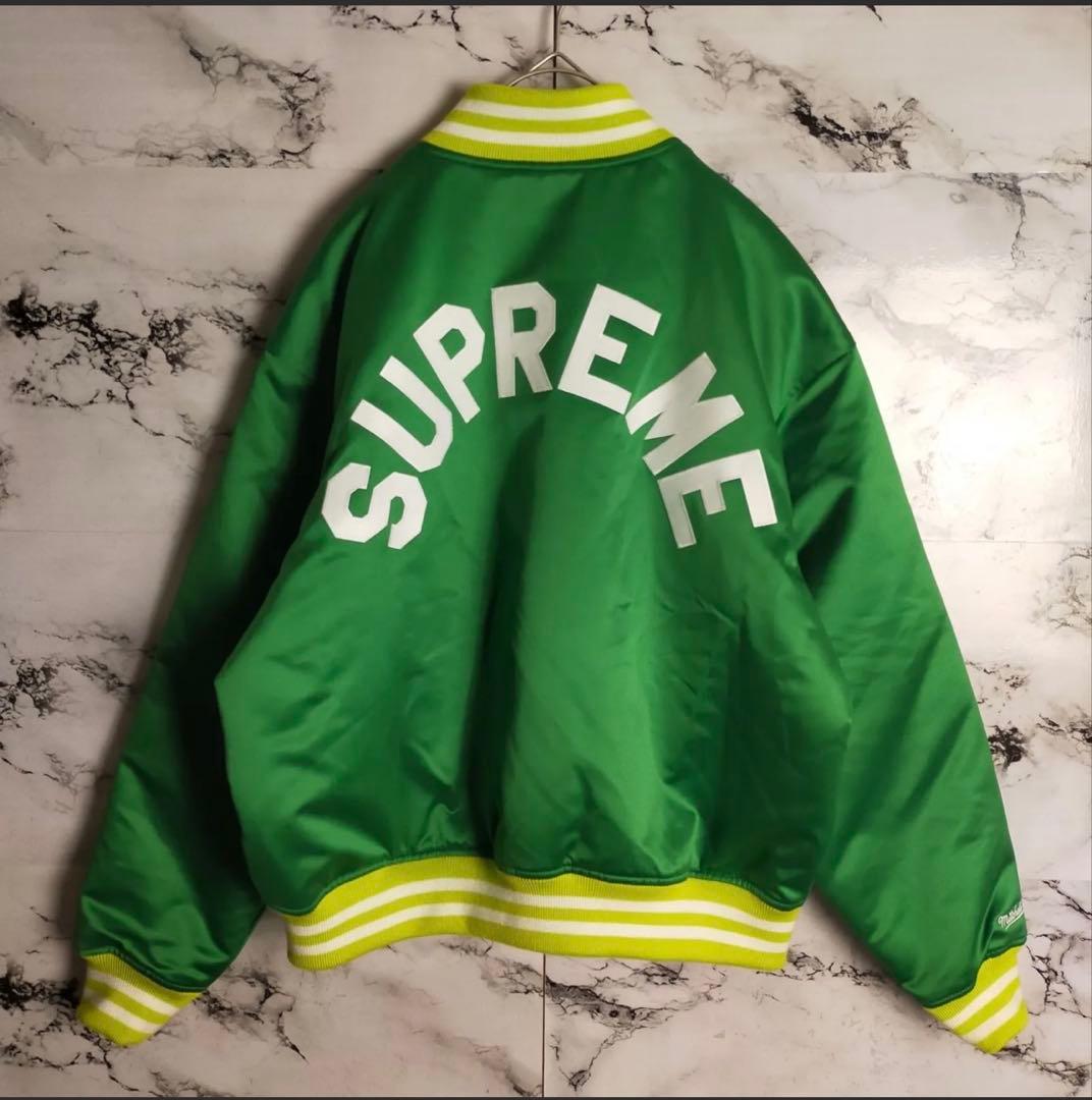 Supreme グリーン スタジャン