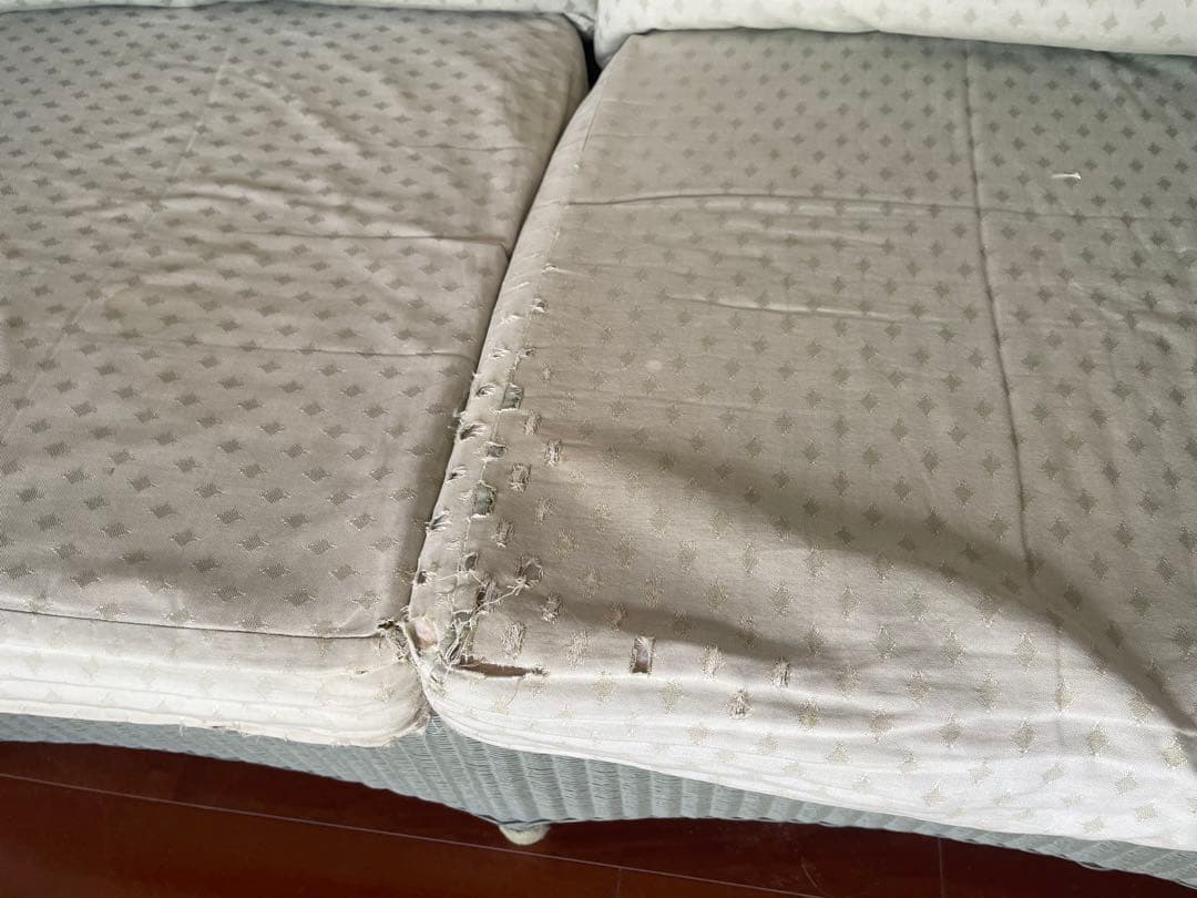 英国製 Lloyd Loom ロイドルーム 2人掛けソファ｜アンティーク価値