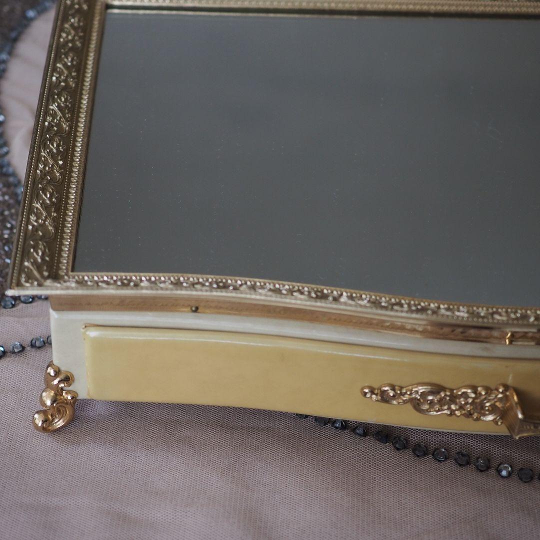 ジュエリートレイ ジュエリーケース 鏡 ミラー SHISEIDO ディスプレイ