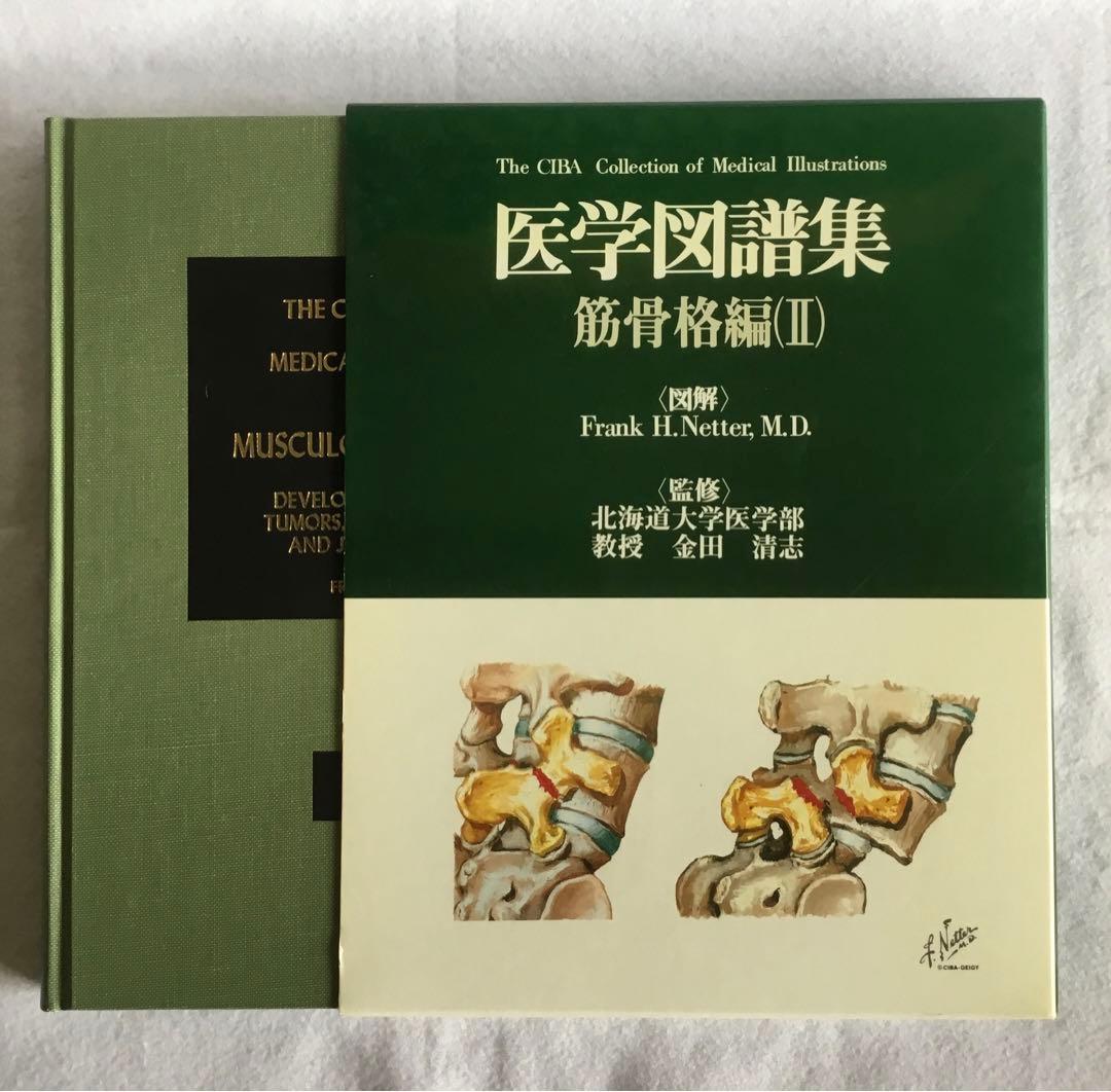 医学図譜集/筋骨格編 Ⅰ・Ⅱ・Ⅲ ３巻セット/箱★書込無し