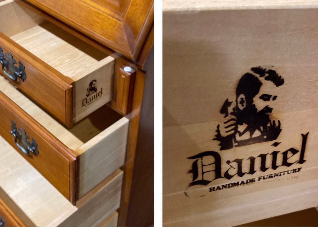 横浜ダニエル A-304 ライティングビューロー ライティングデスク 机