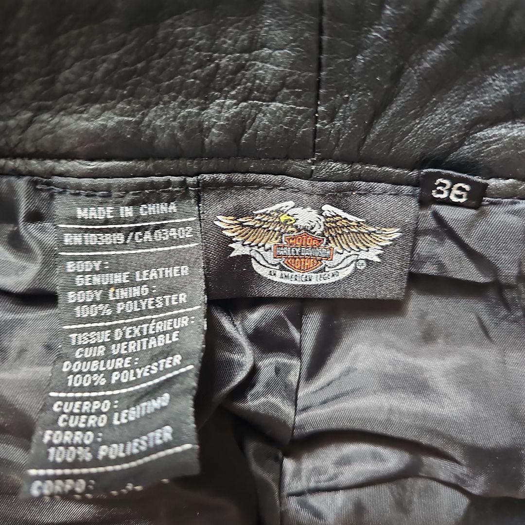 Harley-Davidson レザーパンツ W36インチ