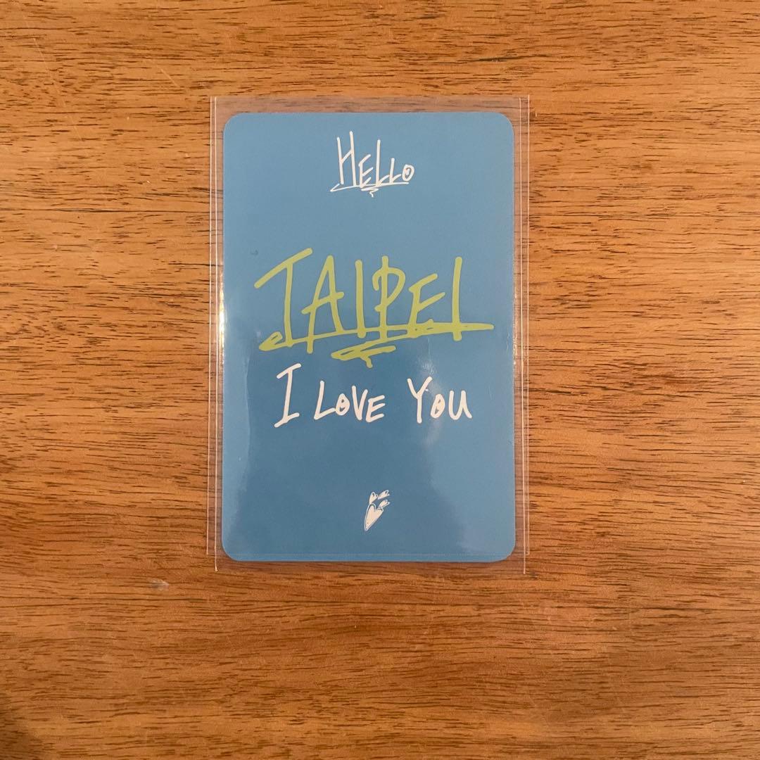 台北 対面ペンサ  TREASURE ヨシ ktown4u当選者限定トレカ