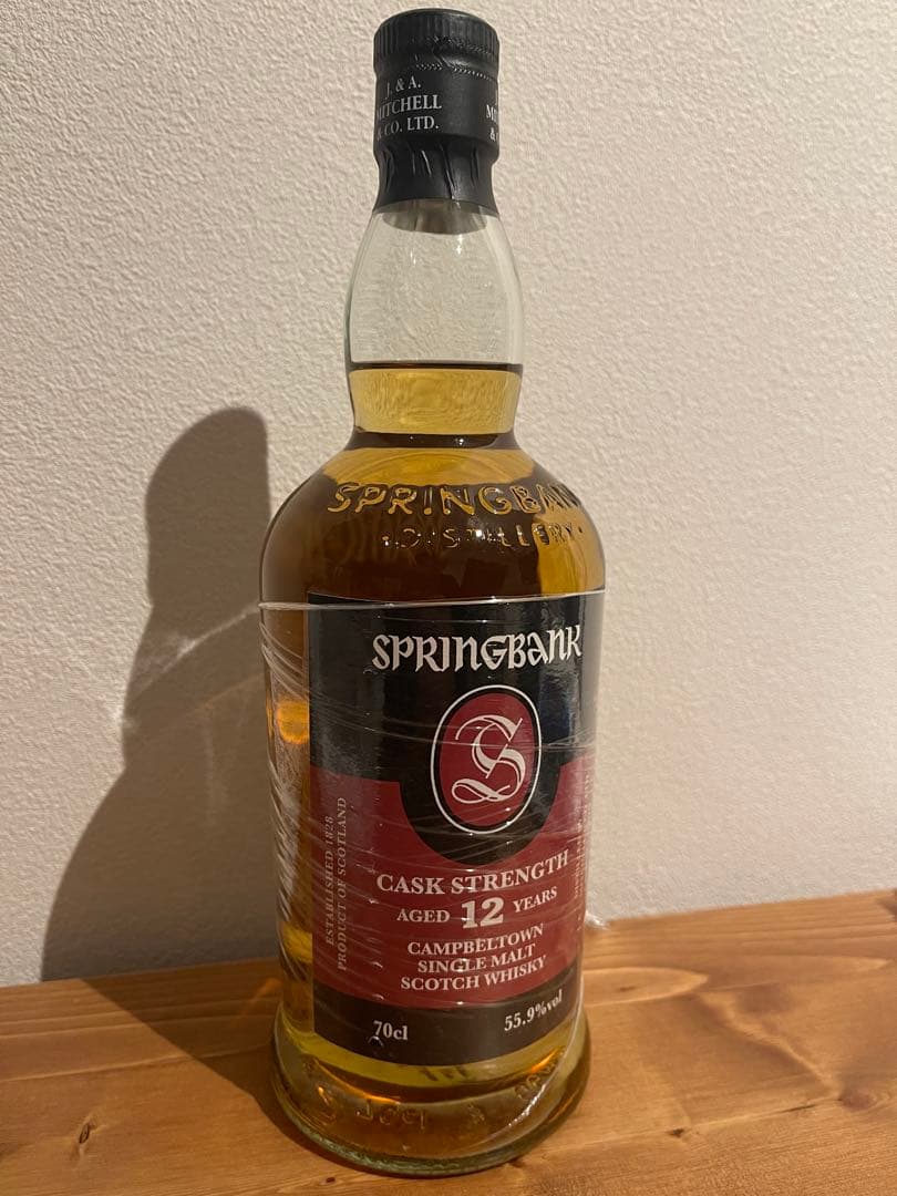 SPRINGBANK CASK STRENGTH 12年 700ml