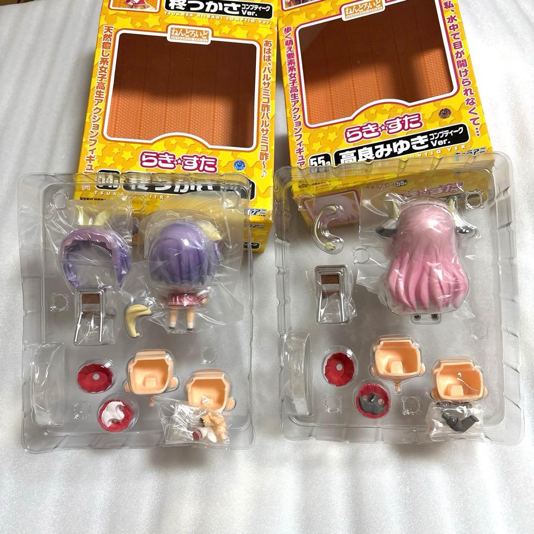 ねんどろいど　らき☆すた　泉こなた　柊かがみ　柊つかさ　高良みゆき　フィギュア