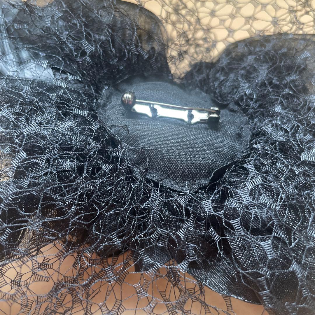 【稀少】　魔女帽子　Antique beasT 《チュールレース》