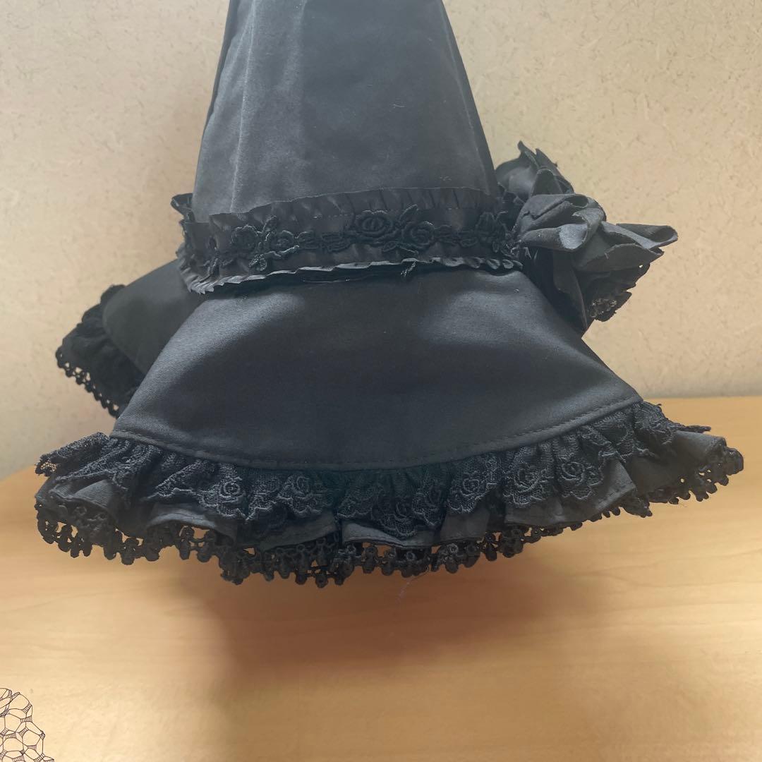 【稀少】　魔女帽子　Antique beasT 《チュールレース》