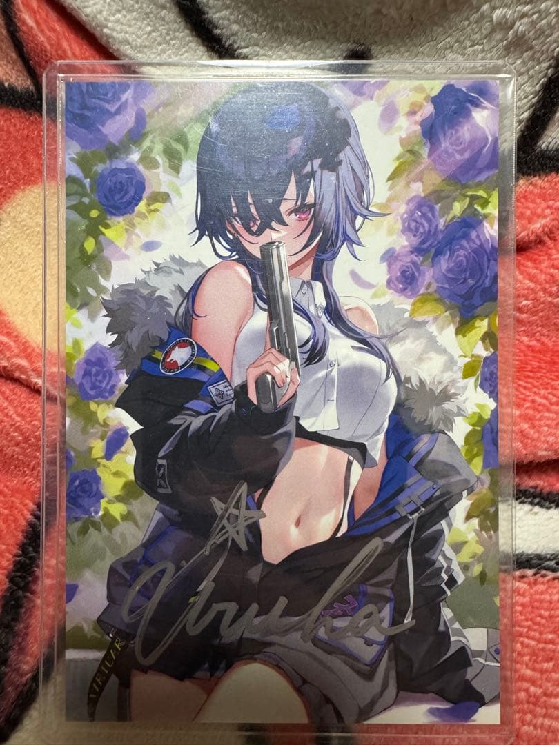 一ノ瀬うるは　2021年誕生日記念　直筆サイン入りポストカード