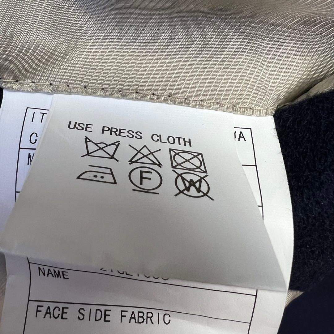 美品　キャメル100% ユニバーサルランゲージ　チェスターコート ロング　XL