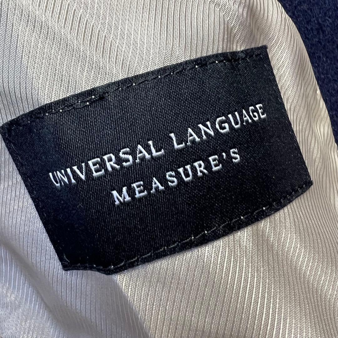 美品　キャメル100% ユニバーサルランゲージ　チェスターコート ロング　XL