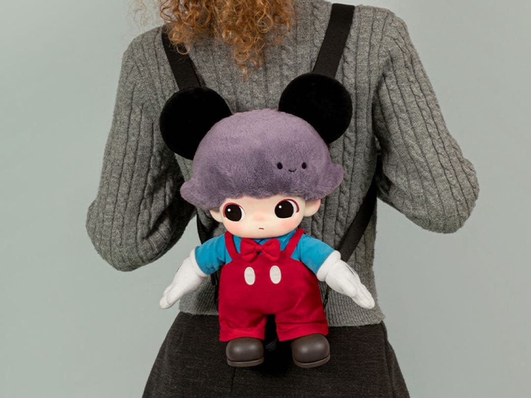 POPMART DIMOO Mickey ぬいぐるみバッグ