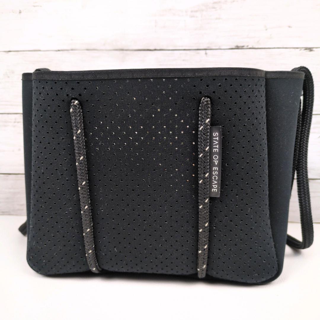 ステイトオブエスケープ プティ 2way ショルダーバッグ ブラック