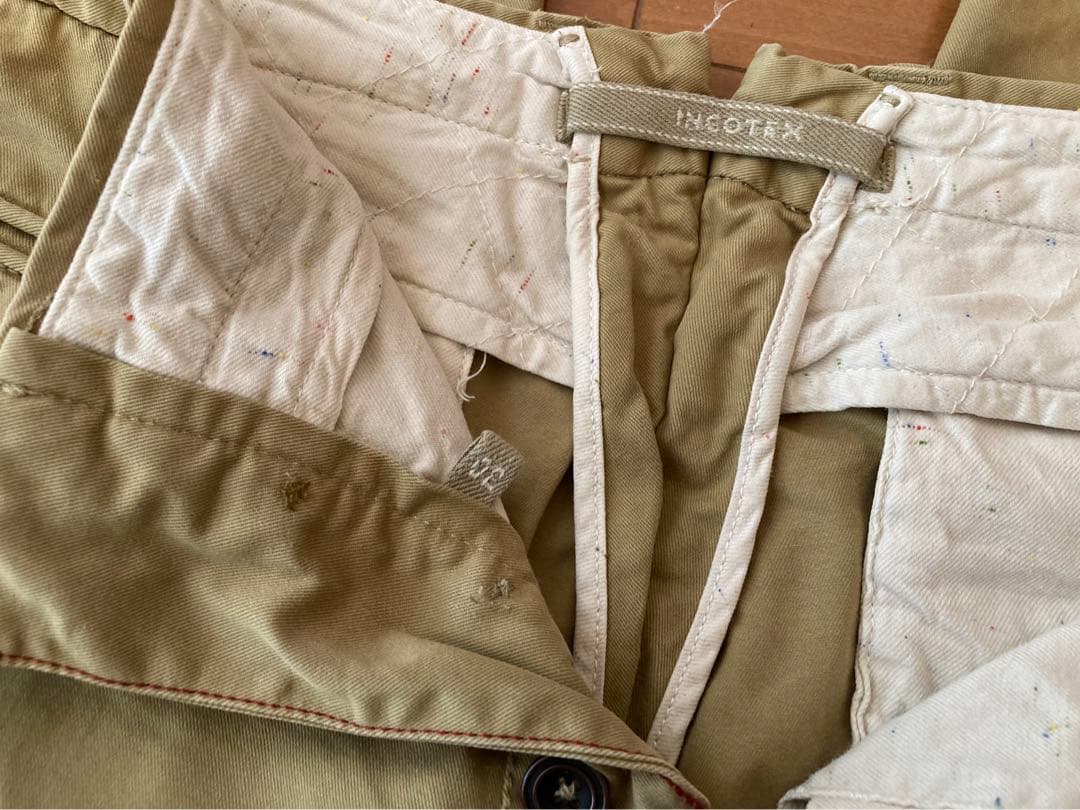 インコテックス コットンスラックス INCOTEX チノパン