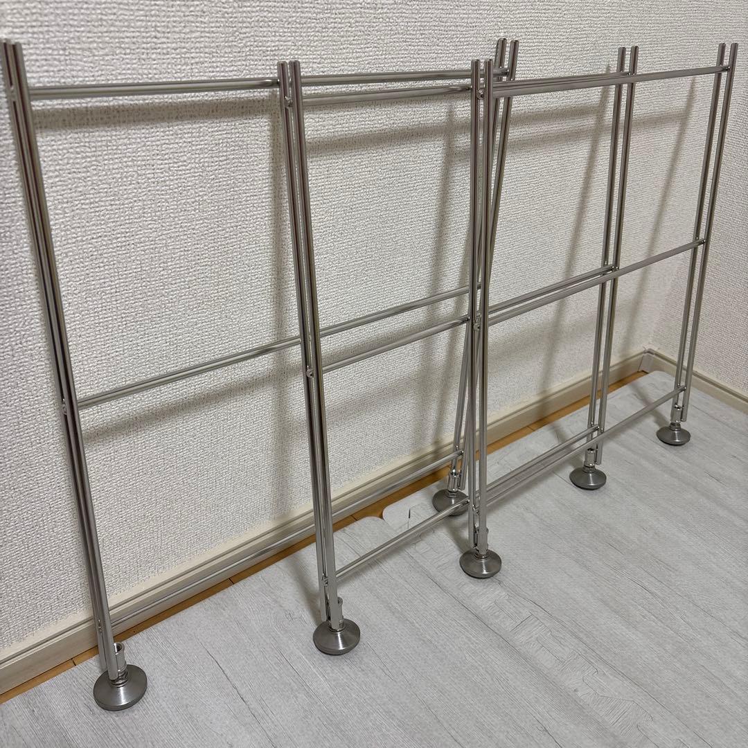 無印良品　ステンレスシェルフ