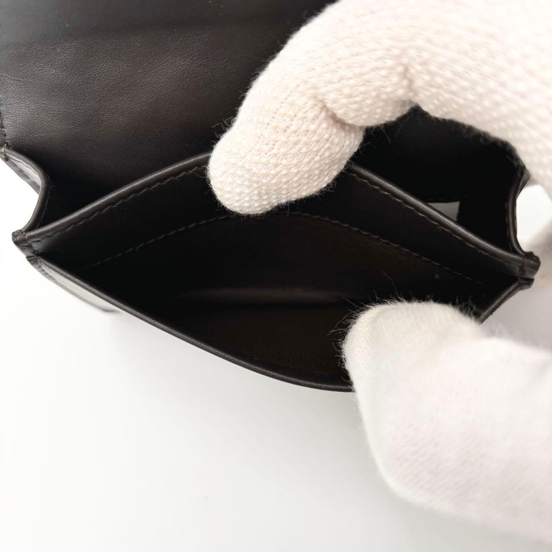 新品未使用 BOTTEGA VENETA 名刺入れ ブラウン カードケース