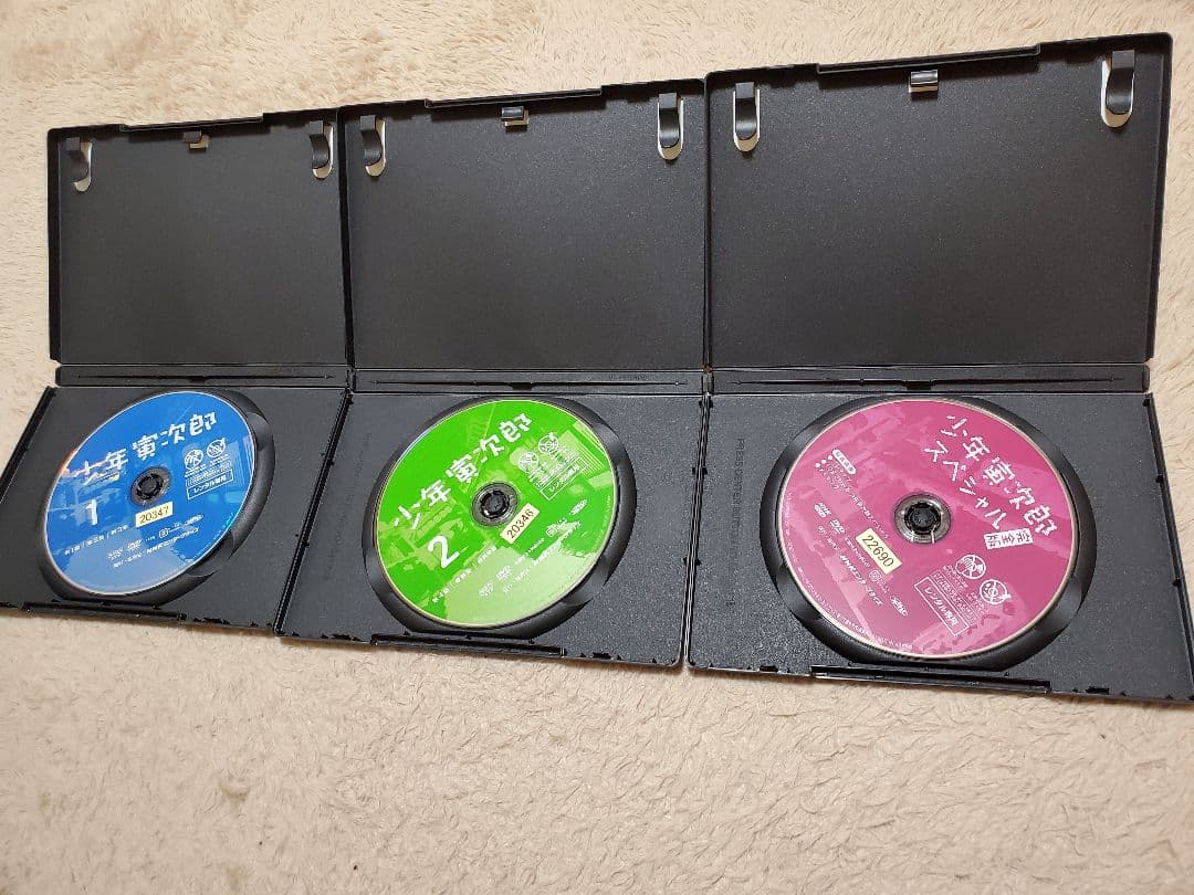 【少年寅次郎】【男はつらいよ】 DVD 3枚セット