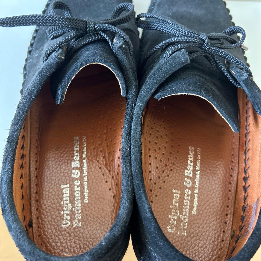 靴 Padmore & Barnes M387 WILLOW BLACK UK9