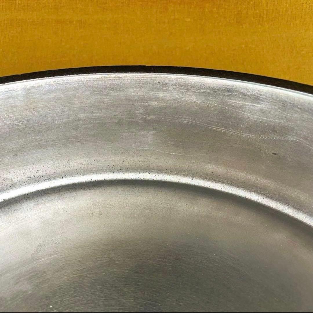 早い者勝ち‼️ 山王堂 久慈 砂鉄鍋 内径約27cm すき焼き鍋 南部鉄器 鋳鉄